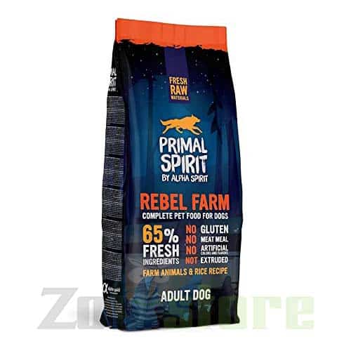 אלפא ספיריט חטיף פרימל ספיריט רבל פארם לכלב