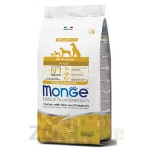 מונג' עוף אורז ותפו"א לכלבים מכל הגזעים