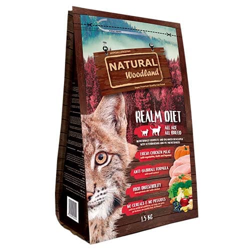 נטורל גרייטנס וודלנד Realm לחתול