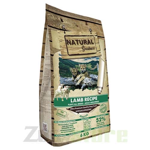 נטורל גרייטנס טלה מיני לכלב בכל שלבי החיים