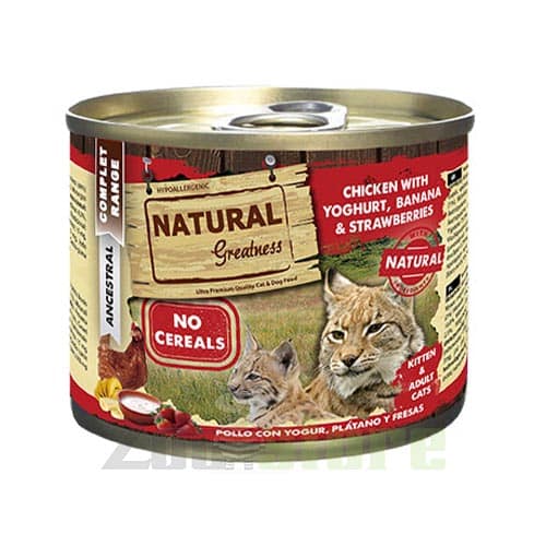 נטורל גרייטנס מזון משומר לחתולים
