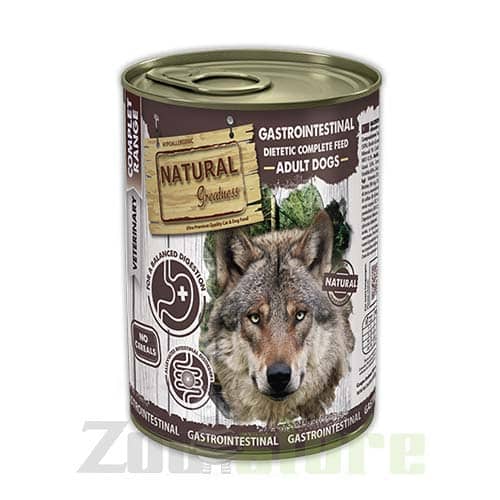 שימור נטורל גרייטנס גאסטרו אינטסטינל לכלב 400 גרם