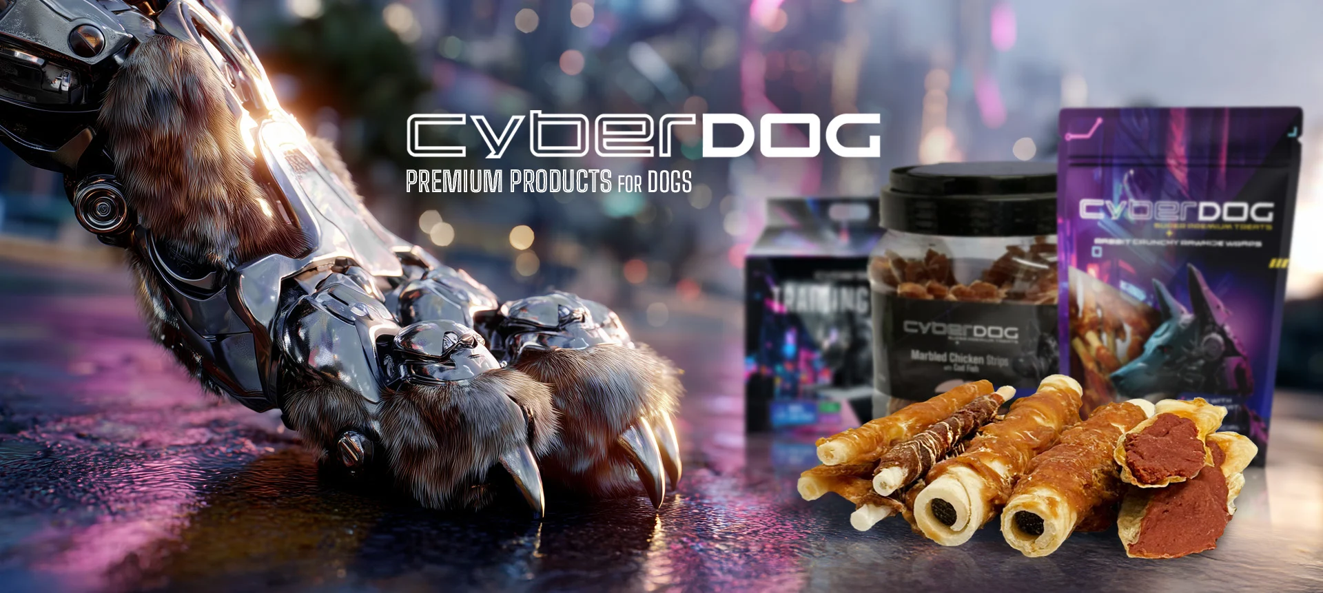 cyberdog חטיפים מטורפים לכלבים | זו סטור