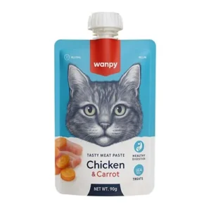 מוס עוף וגזר לחתול