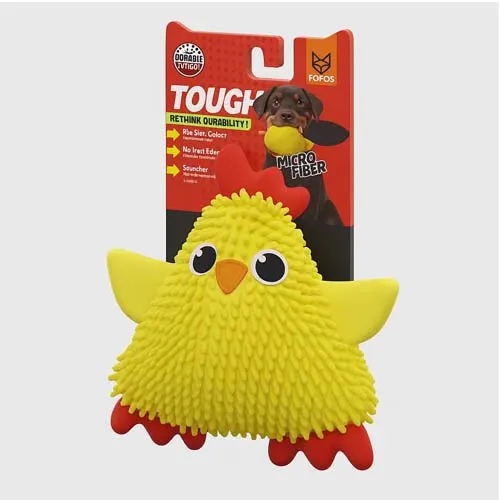 פופוס בובת אפרוח קשוחה לכלבים קטנים